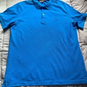 Burberry Vibrant Blue Polo Shirt